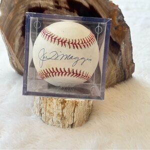 Joe DiMaggio Official Signed Baseball in Case (Mint Condition) Rawlings